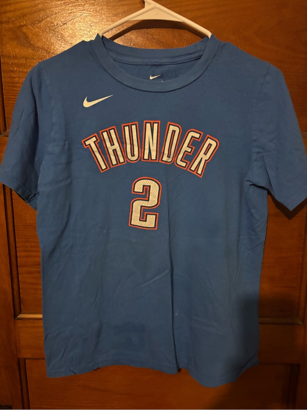 Nike Blue Thunder Number 2 Short Sleeve Tee